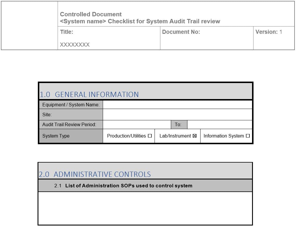 instrument-checklist-for-system-audit-trail-review-gmpwebsource