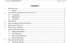 Load image into Gallery viewer, System Deployment Plan Template