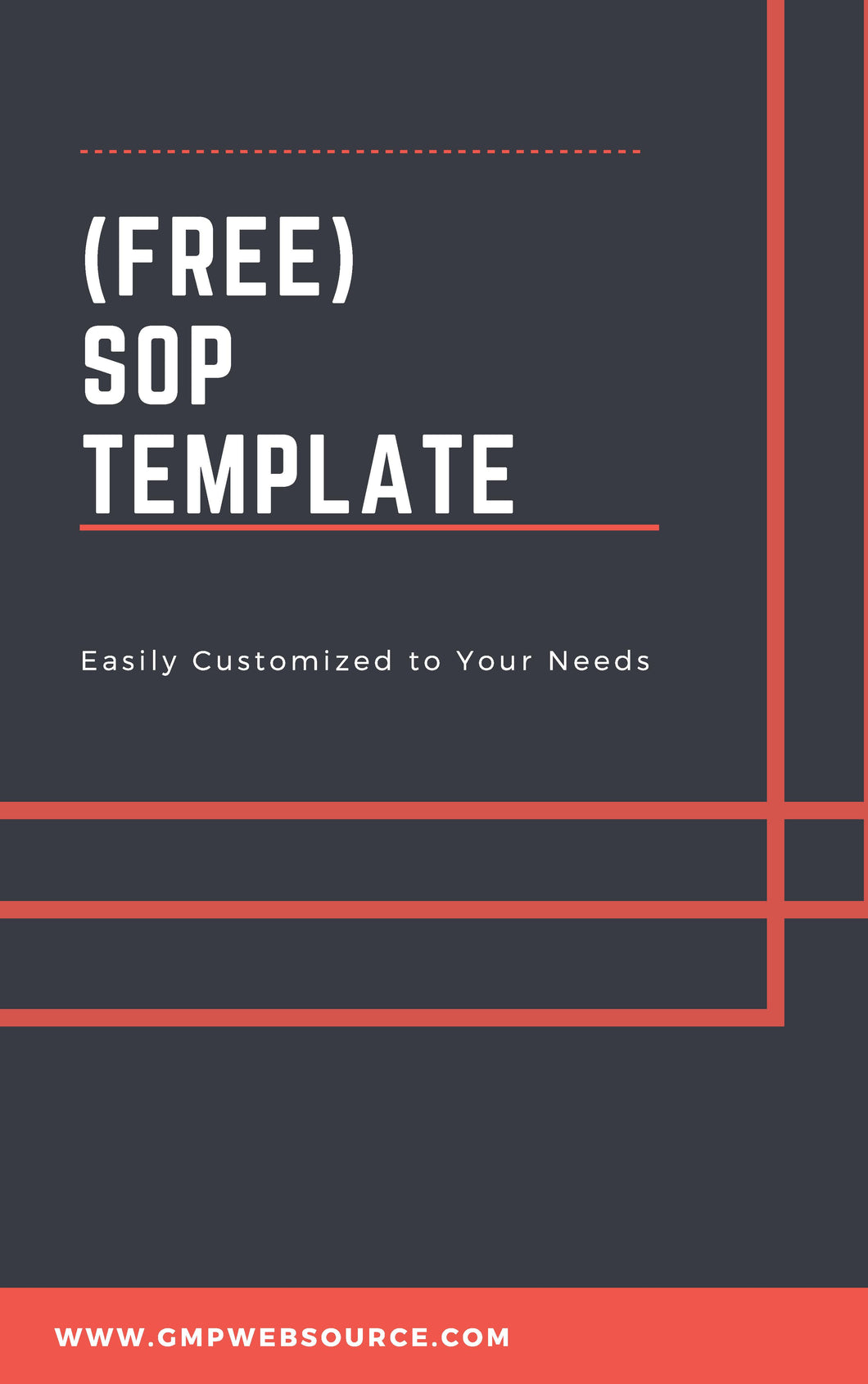 Standard Operating Procedure (SOP) Template (Free)