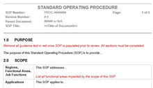 Load image into Gallery viewer, Standard Operating Procedure (SOP) Template v2