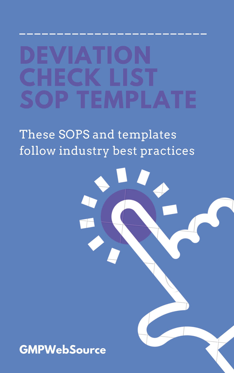 Deviation Check List – GMPWebSource